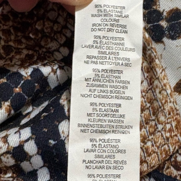 Nasty Gal Hiss Is All You Need Snake Mini Skirt size 2 - NWT - Picture 11 of 11